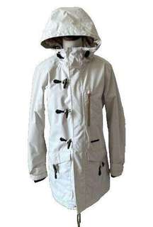 L1 Premium Goods Juno Parka Toggle Button Coat Breathability Waterproof White