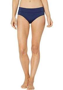 NWT Nike‎ Women's Essential Full Coverage Bikini Bottoms Midnight Navy Size XL