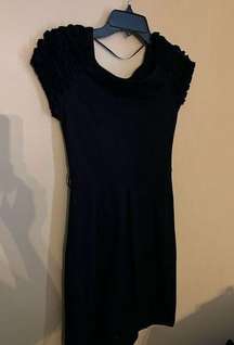 Mango black dress xs