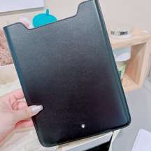 Mont Blanc Meisterstuck iPad Cover/ipad case/black leather /NWB