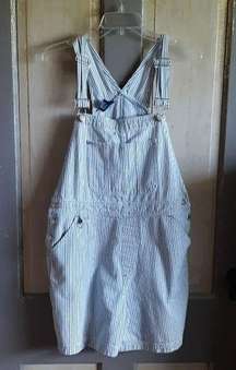 Baccini Striped Shortalls