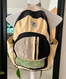 Himalayan Hemp Yellow Backpack