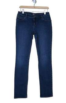 J. Jill Womens 4 Dark Wash Stretch Skinny Jean