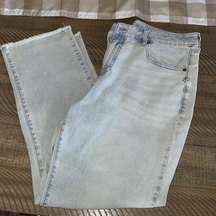 Volcom high rise light wash jeans size 30