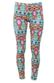 Mara Hoffman Resort Wear Leggings - Abstract - Green Multi/Astrodreamer