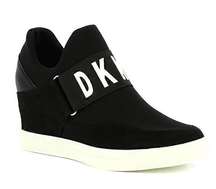 DKNY Women's High-top Sneakers Slip-on Shoes with Hidden Wedges Size 8.5