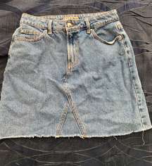 Jean Mini Skirt