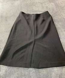 Black Skirt With Slits Front and Back ( 8 )