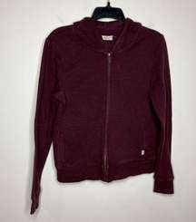 UGG full zip jacket maroon size small