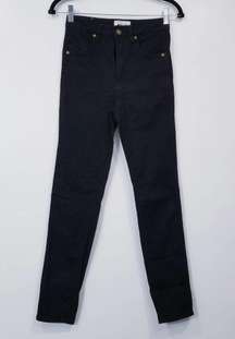 ROLLA'S East Coast Ankle High Rise Skinny Galaxy Black