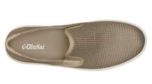 Olukai Women’s Pehuea Mesh Collapsible Heel Sneakers Flats Taupe Size 9.5