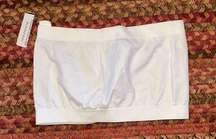 NWT WINDSOR WHITE BASIC BANDEAU STRAPLESS BRA TOP