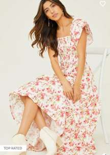 Janet Floral Maxi Dress