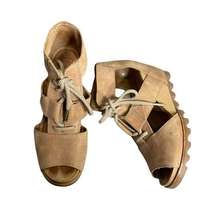 Sorel Leather Tan Jonie Sandal 8