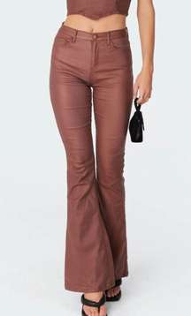 Brown Leather Pants