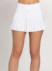 White Athletic Skirt