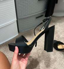 Black Platform Heels