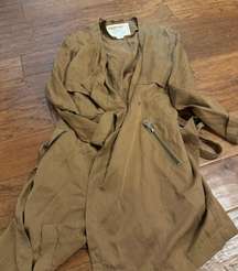 Anthropologie cartannier trench coat size Medium