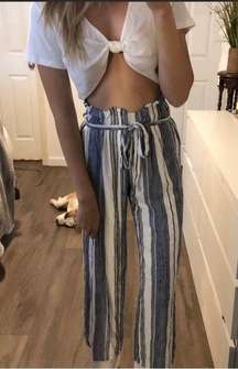 Style Rack High Waisted Striped Pants CLOSET CLEAR OUT