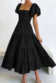 Black Midi Dress