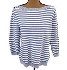 Lauren Jeans Company Ralph Lauren vintage striped cotton marinier sweater sz XL