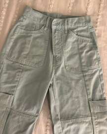 Light Blue Cargo Pants