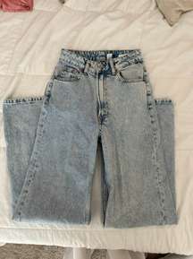 High Waist Wide Leg Jeans