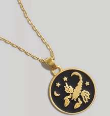 Madewell Zodiac Collection Pendant Necklace Scorpio NWT