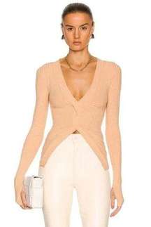 / Revolve Inez Twist Front Crop Top in Peachy