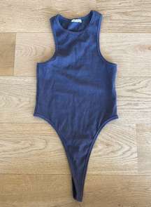 Sisters and Seekers Aura Bodysuit in Dark Grey