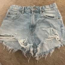 jean shorts high waisted