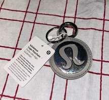 Lululemon Logo Keychain NWT