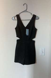 Black Cut Out Romper