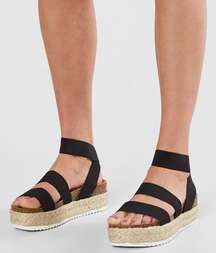 Kimmie Black Espadrilles