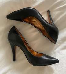 Black Pointed Toe Heels