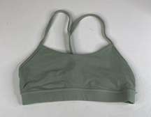 Lululemon Yoga Flow Y Bra Nulu Fabric Light Support Size 6