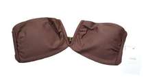 Andie Swim The Scala Bikini Top Strapless V Neck Espresso Brown Size XS