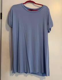 Blue T Shirt Dress