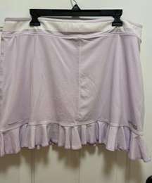 lavender XL Tennis Skirt