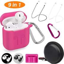 9-in1 AirPod 1&2 Case And Accessories- Rose