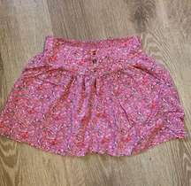 Outfitters Floral Mini-Skirt