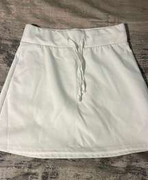 white athletic skirt