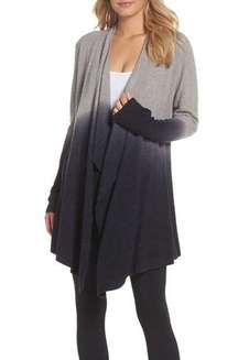 Barefoot Dreams Cozychic Lite Calypso Wrap Ombre Cardigan L/XL