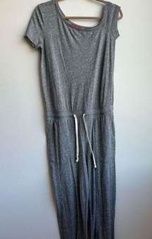 N : Philanthropy Britton Off The Shoulder One Piece Jumpsuit Gray Size Medium