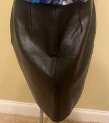 Leather Looking Skirt Size L 13/14