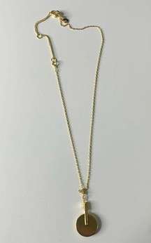 Madewell Pendant Necklace Gold