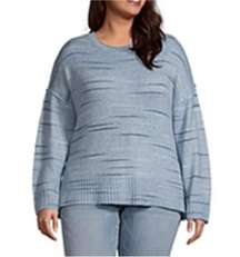 . Crew Neck Long Sleeve Sweater, Women’s Plus Size 2X, NWT