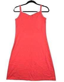 Patagonia Medium Dress Womens Cotton Spandex V-Neck Knee Length Sleeveless