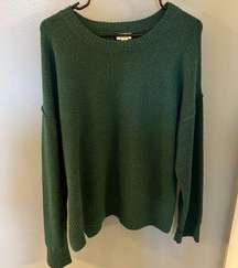 Womens ANA Green Pullover Sweater - Size L