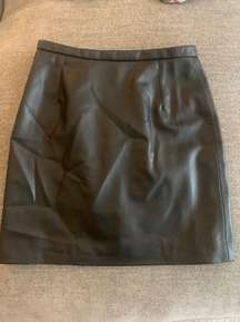 Pleated Black Skirt